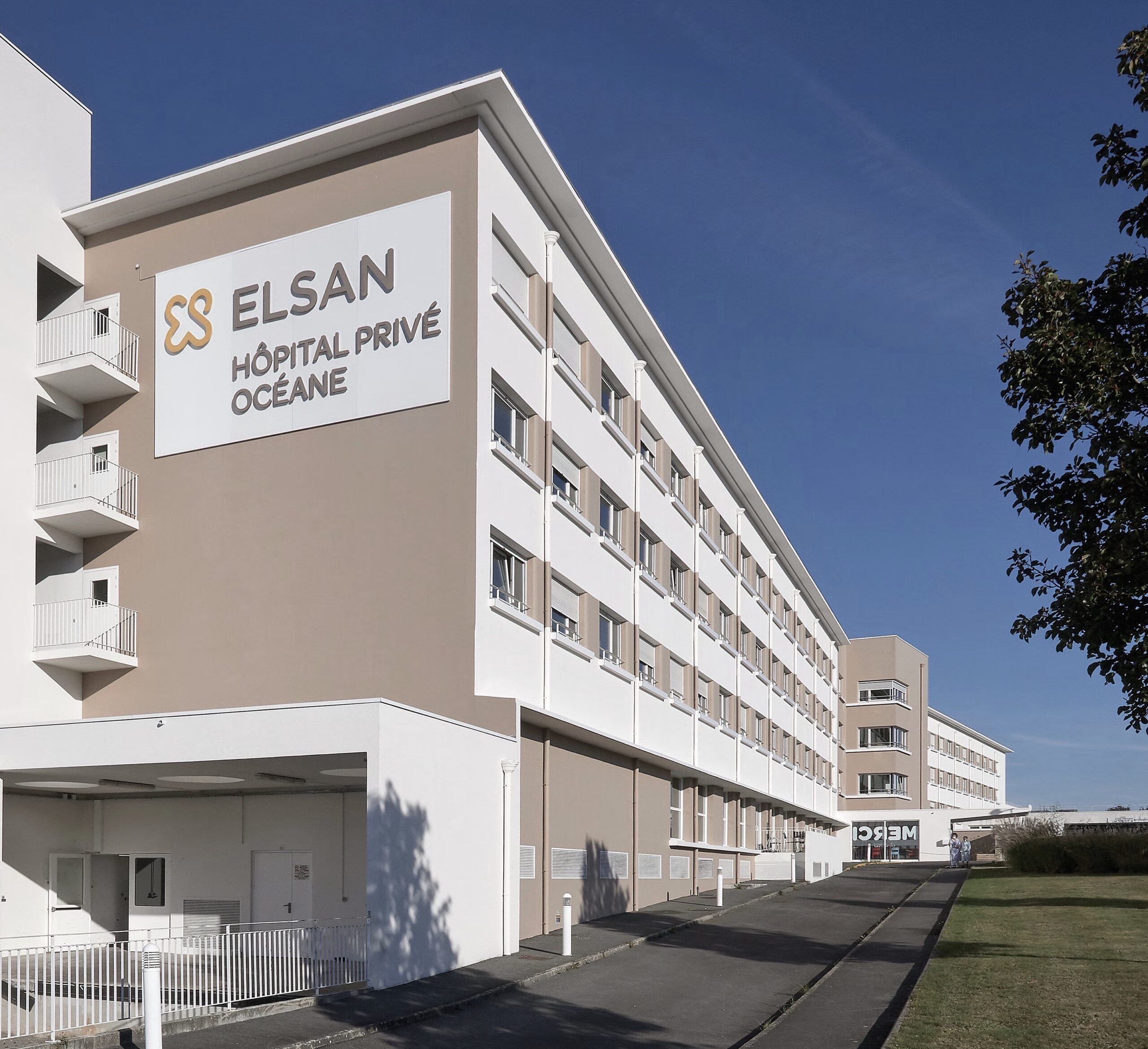 Hôpital Privée Océane à vannes en Morbihan.